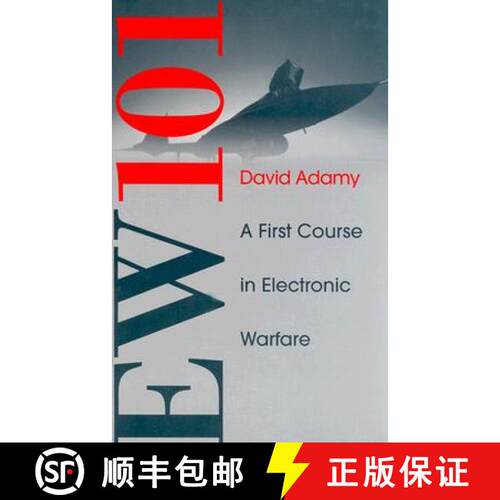 【3-4周达】精装 EW 101: A First Course in Electronic Warfare: A First Course in Electronic Warfare [9781580531696]