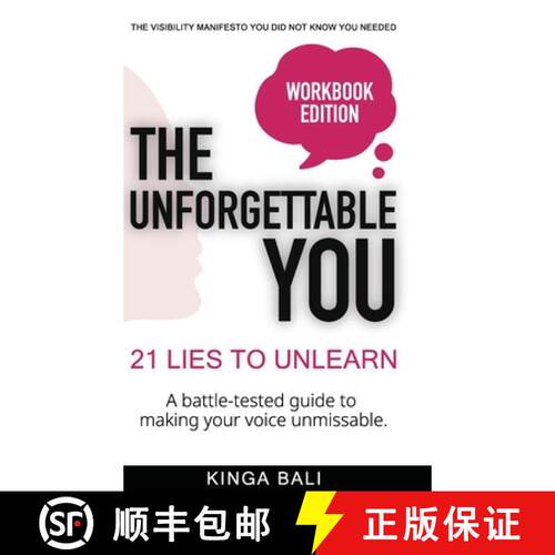 【3-4周达】精装 The Unforgettable You: 21 Lies To Unlearn: A Human-Centered Guide to Personal Brandin... [9789083623955]