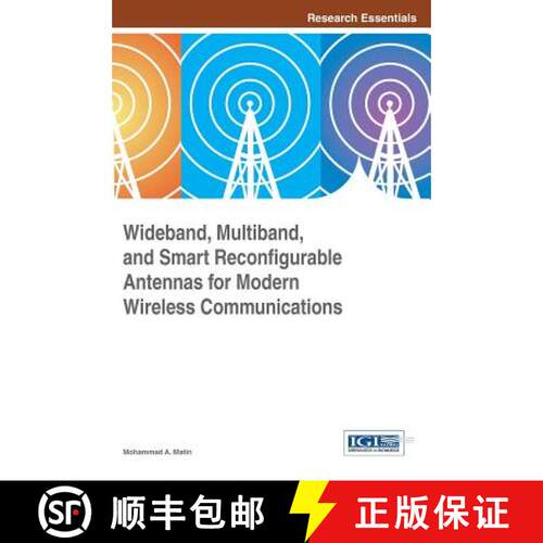 【3-4周达】精装 Wideband, Multiband, and Smart Reconfigurable Antennas for Modern Wireless Communicat... [9781466686458]