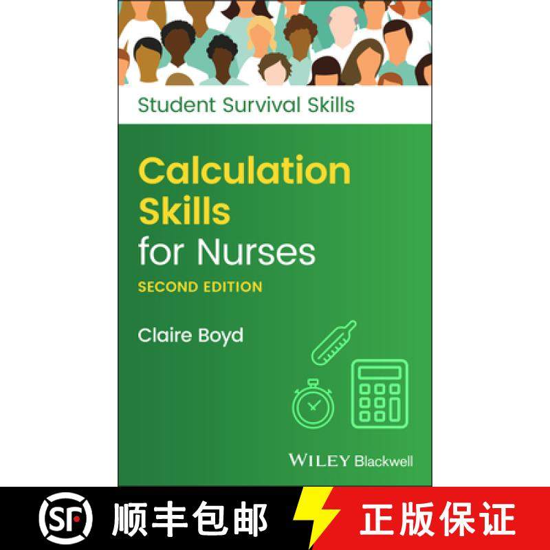 【3-4周达】Calculation Skills for Nurses 2e [9781119808121]