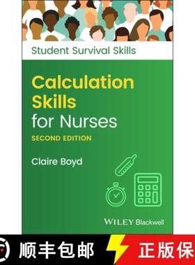 【3-4周达】Calculation Skills for Nurses 2e [9781119808121]