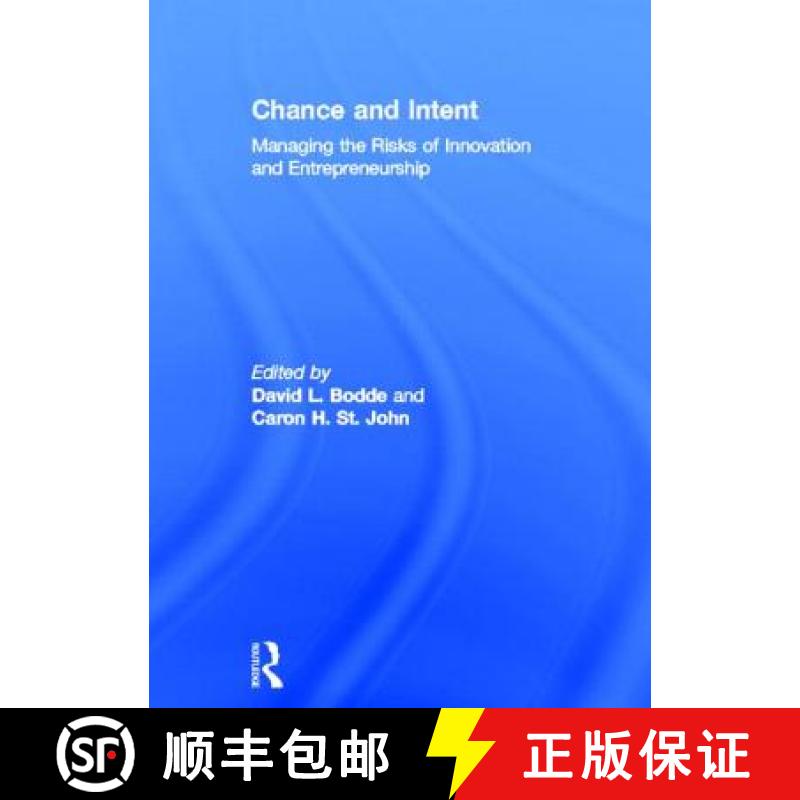 【3-4周达】Chance and Intent: Managing the Risks of Innovation and Entrepreneurship [9780415877602]