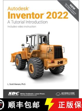 【3-4周达】Autodesk Inventor 2022: A Tutorial Introduction [9781630574055]