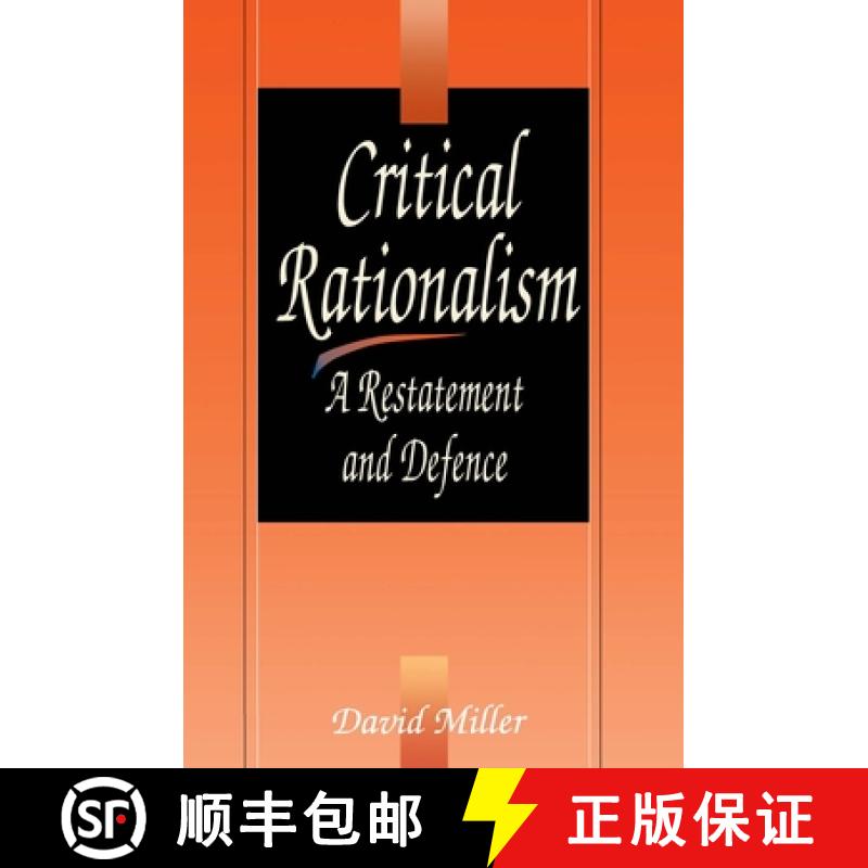 【3-4周达】Critical Rationalism : A Restatement and Defence [9780812691986]