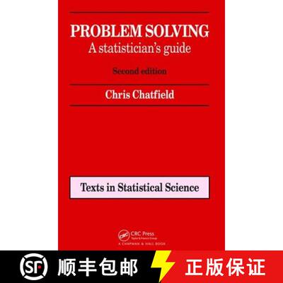 【3-4周达】精装 Problem Solving: A Statistician's Guide, Second Edition [9781138469518]