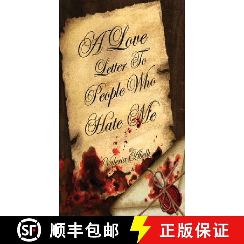 【2-3周达】A Love Letter To People Who Hate Me [9798992269819]