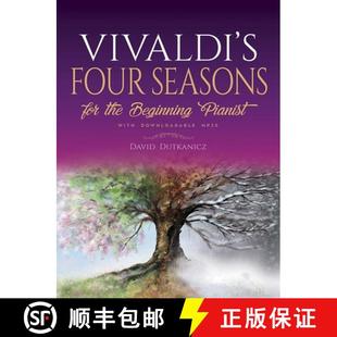 Four 9780486842929 Pianist Vivaldi with For Seasons Mp3s 预订 the Downloadable Beginning