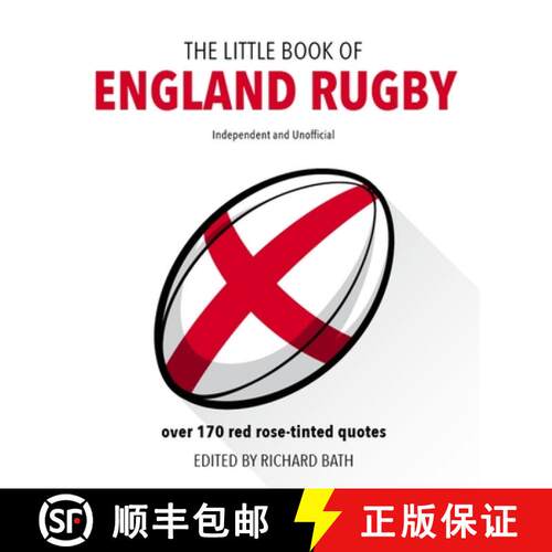 【3-4周达】精装 Little Book of England Rugby: Over 170 red rose-tinted quotes [9781787392373]