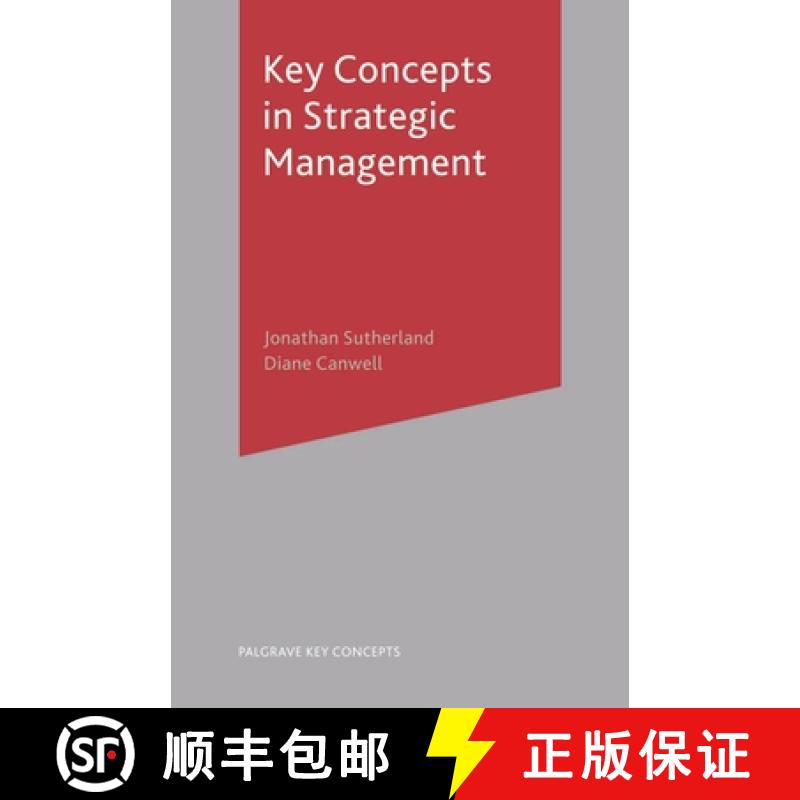 【3-4周达】Key Concepts in Strategic Management [9781403921352]