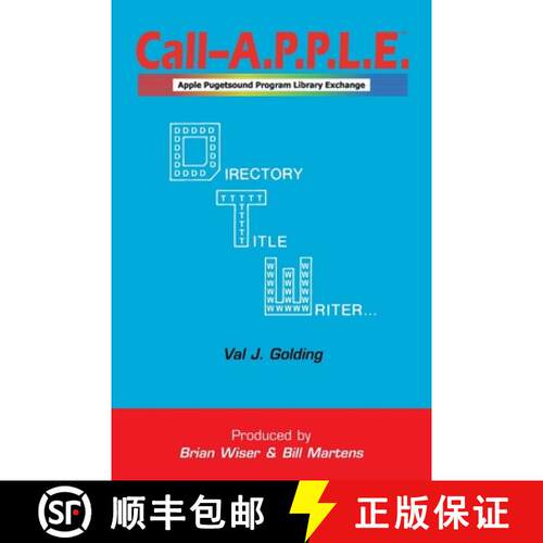 【3-4周达】Directory Title Writer [9781387893126]
