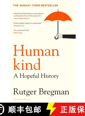 现货 人类：一部充满希望的历史 Humankind: A Hopeful History [9781408898932]