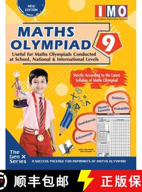 【3-4周达】International Maths Olympiad - Class 9(with Omr Sheets): Theories with Examples, MCQS & So... [9789357940580]