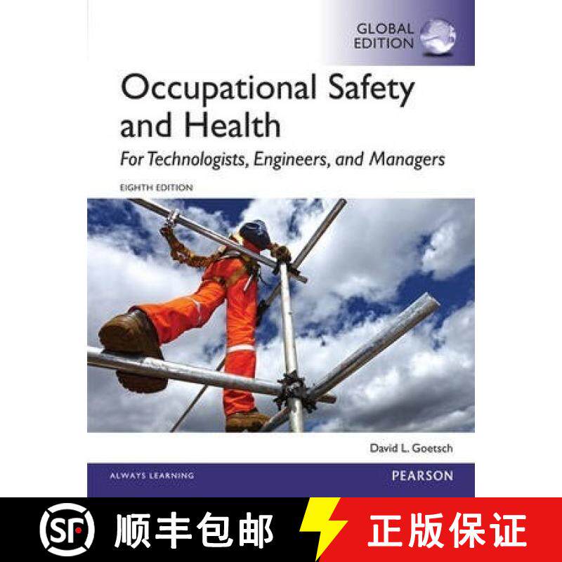 【3-4周达】Occupational Safety and Health for Technologists, Engineers, and Managers, Global Edition [9781292061993]