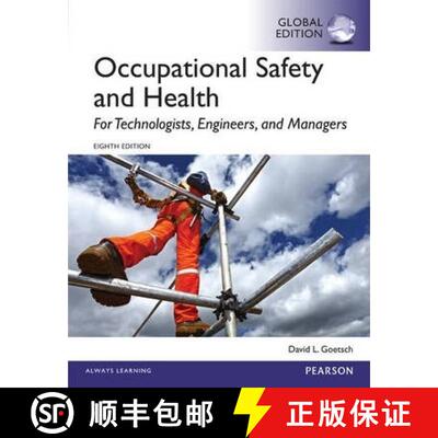 【3-4周达】Occupational Safety and Health for Technologists, Engineers, and Managers, Global Edition [9781292061993]