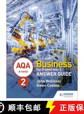【3-4周达】AQA A-level Business Year 2 Fourth Edition Answer Guide (Wolinski and Coates) [9781510455504]
