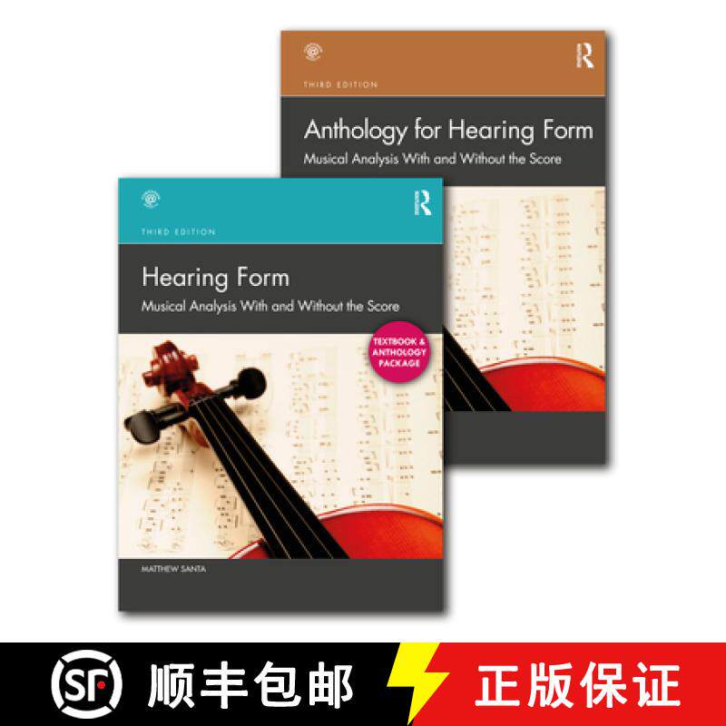 【3-4周达】Hearing Form - Textbook and Anthology Set: Musical Analysis With and Without the Score [9780367703912]