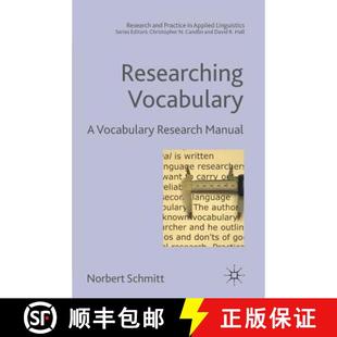 Researching Vocabulary Manual 4周达 Research 9781403985361