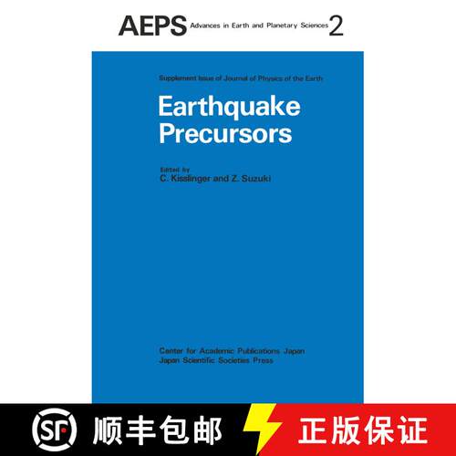 【3-4周达】精装 Earthquake Precursors : Proceedings of the US-Japan Seminar on Theoretical and Experi... [9789027790439]