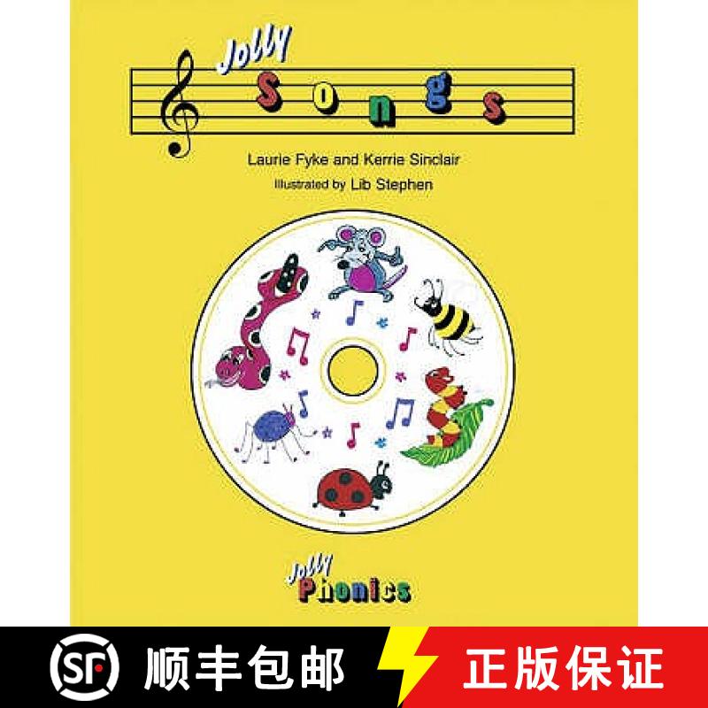 【3-4周达】Jolly Songs: in Precursive Letters (British English edition) [9781844140695]