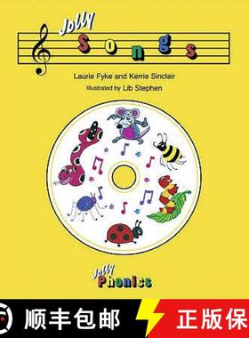 【3-4周达】Jolly Songs: in Precursive Letters (British English edition) [9781844140695]