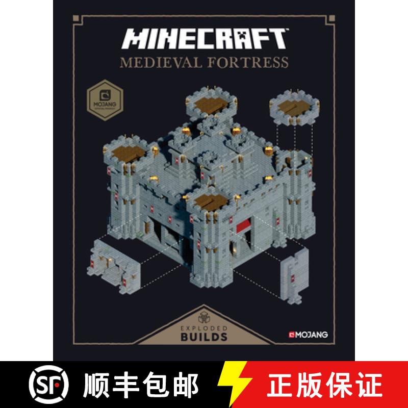 【3-4周达】Minecraft: Exploded Builds: Medieval Fortress: An Official Mojang Book [9781984820174]