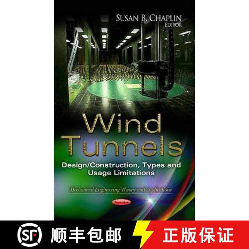 【3-4周达】Wind Tunnels: Design/Construction, Types and Usage Limitations [9781626183964]