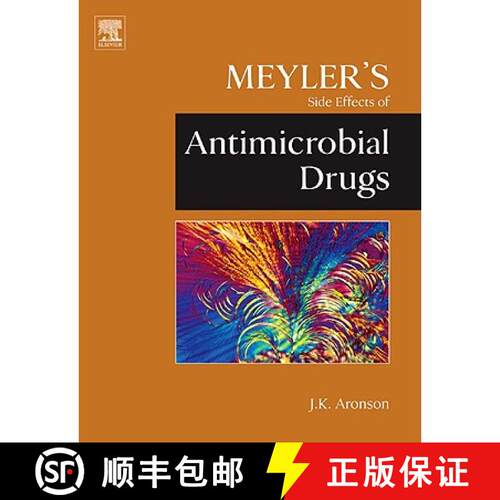 【3-4周达】精装 Meyler's Side Effects of Antimicrobial Drugs [9780444532725]