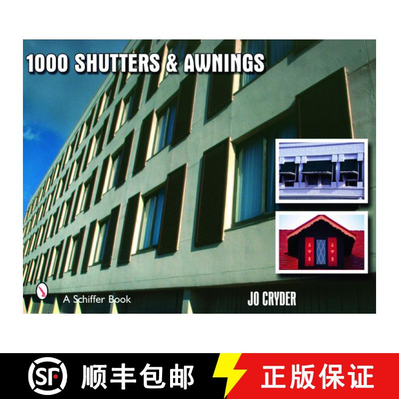 【3-4周达】1000 Shutters and Awnings [9780764327117]