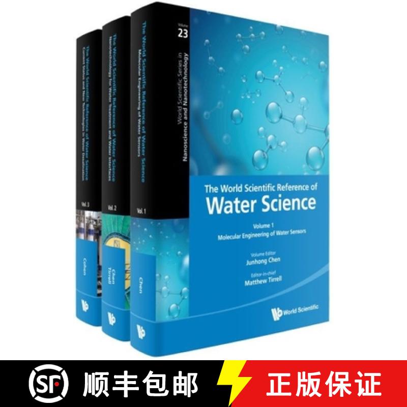 【3-4周达】World Scientific Reference of Water Science, the (in 3 Volumes) [9789811246104]