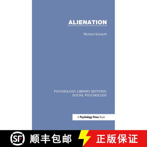 【3-4周达】ALIENATION (PLE, SOCIAL PSYCHOLOGY) [9781138889750]