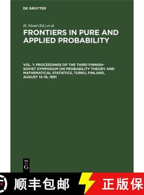 预订 Proceedings of the Third Finnish- Soviet Symposium on Probability Theory and Mathematical Statis... [9783112303047]