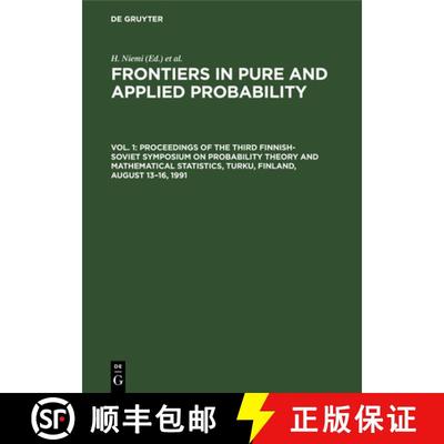 【3-4周达】Proceedings of the Third Finnish- Soviet Symposium on Probability Theory and Mathematical ... [9783112303047]