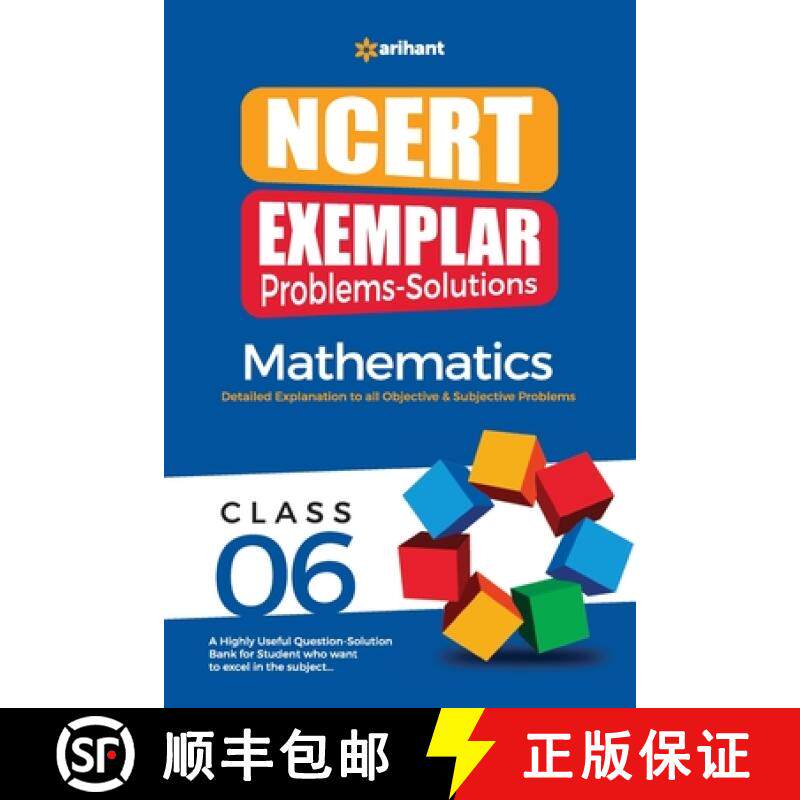 预订 NCERT Exemplar Problems-Solutions Mathematics class 6th [9789327197327]