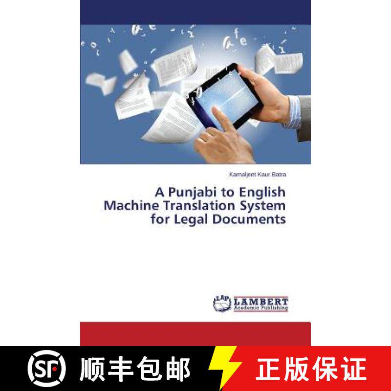 预订 A Punjabi to English Machine Translation System for Legal Documents [9783659506031]