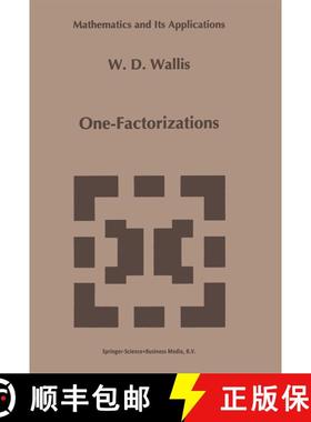【3-4周达】One-Factorizations [9781441947666]