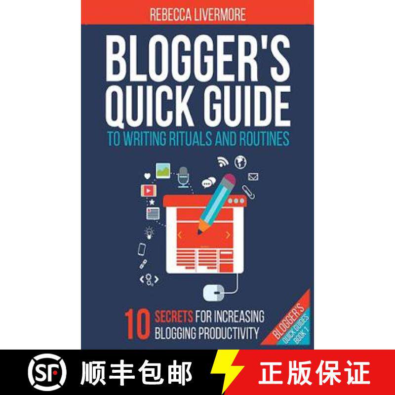 预订 Blogger's Quick Guide to Writing Rituals and Routines [9780692256169]