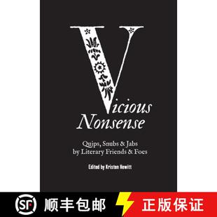 Vicious 9781616899905 Foes Jabs 4周达 Quips Nonsense Friends Snubs Literary