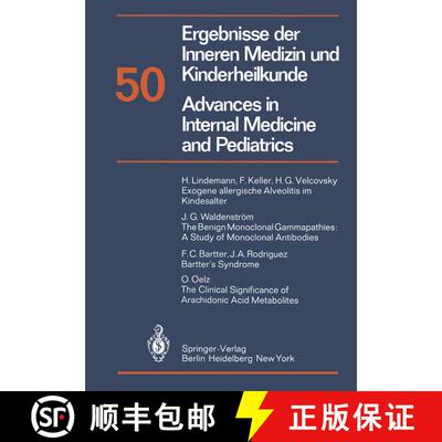 【3-4周达】Ergebnisse der Inneren Medizin und Kinderheilkunde / Advances in Internal Medicine and Ped... [9783642685484]