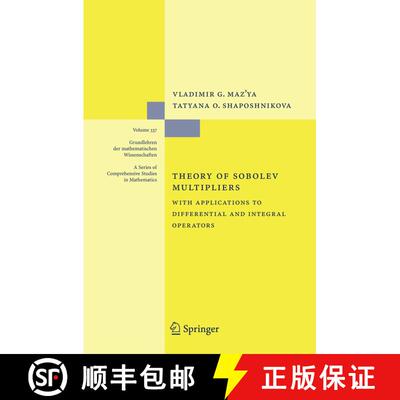 【3-4周达】Theory of Sobolev Multipliers : With Applications to Differential and Integral Operators (... [9783642089022]