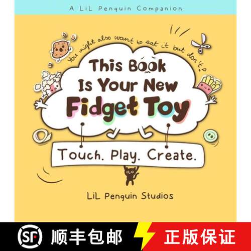 【3-4周达】This Book Is Your New Fidget Toy: Touch. Play. Create. [9786158318907]