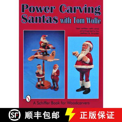 【3-4周达】Power Carving Santa's with Tom Wolfe [9780887409639]