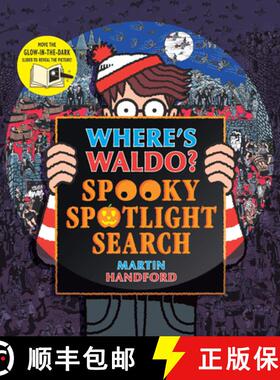 【3-4周达】Where's Waldo? Spooky Spotlight Search: (A Halloween Hidden Object Search-And-Find Puzzle ... [9781536211580]