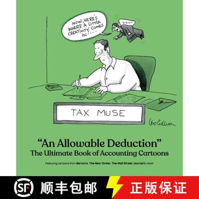【3-4周达】精装 An Allowable Deduction: Book of Accounting Cartoons [9781963079111]