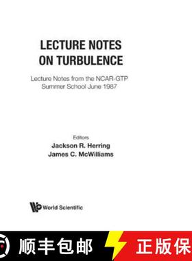 【3-4周达】TURBULENCE-LECTURE NOTES ON   (B/S) [9789971508272]
