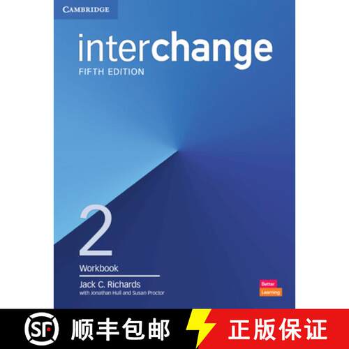 剑桥国际英语 Interchange Level 2 Workbook 练习册 [9781316622698]