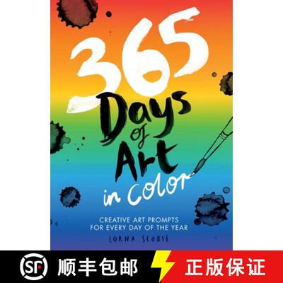 【3-4周达】365 Days of Art in Color: Creative Art Prompts for Every Day of the Year [9781837833672]