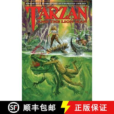 【3-4周达】Tarzan and the Lion Man: Edgar Rice Burroughs Authorized Library [9781951537166]