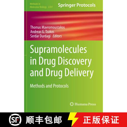 【3-4周达】Supramolecules in Drug Discovery and Drug Delivery : Methods and Protocols [9781071609224]