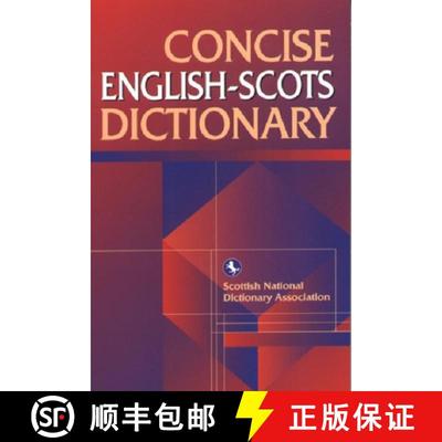 【3-4周达】Concise English-Scots Dictionary [9781902930046]