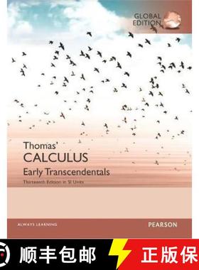【3-4周达】Thomas: Thomas'Calculus ET plus MyMathLab with Pearson eText, Global Edition [9781292213699]